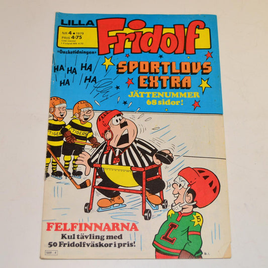 Lilla Fridolf Nr 4 1979 #VG#