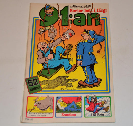 91:an Nr 18 1981 #FN# + Samlarbilder