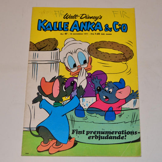 Kalle Anka & Co Nr 47 1971 #FR#