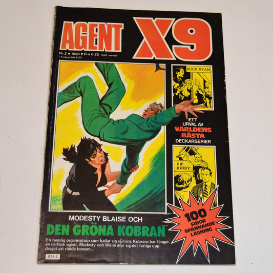 Agent X9 Nr 2 1980 #VG#