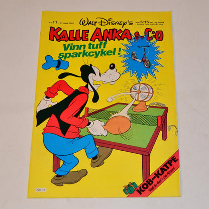Kalle Anka & Co Nr 11 1982 #VF#