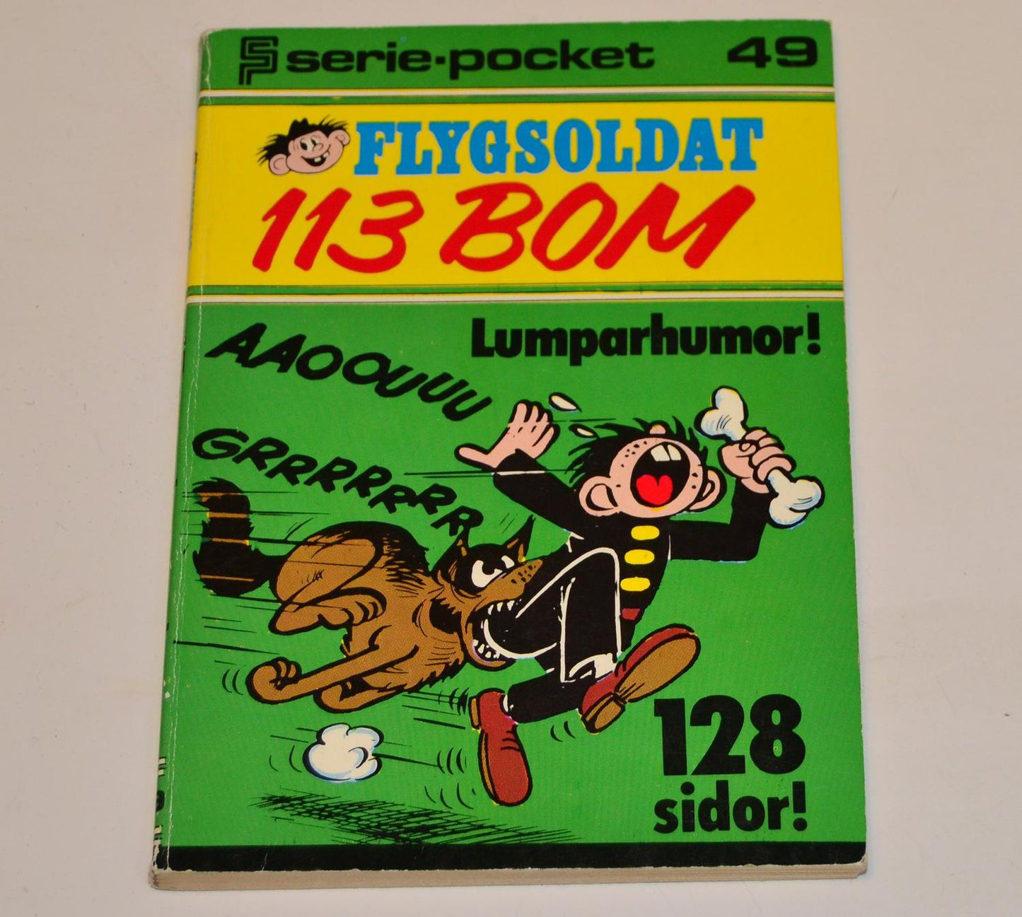 Serie-pocket Nr 49 - Flygsoldat 1976 #FN#