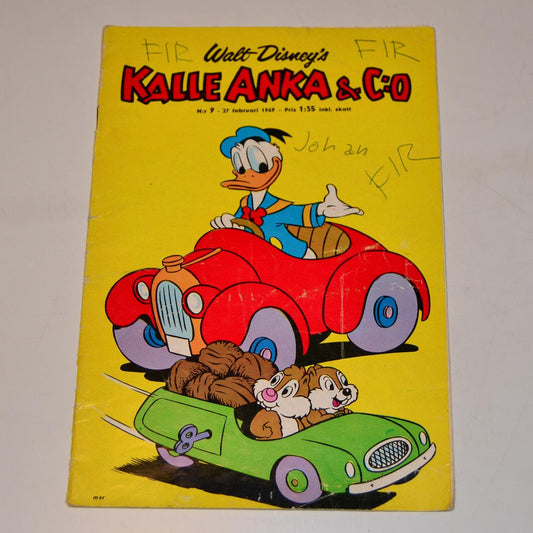 Kalle Anka & Co Nr 9 1969 #FR#