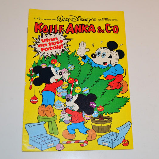 Kalle Anka & Co Nr 49 1980 #VG#