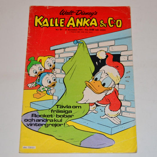 Donald Duck &amp; Co. No. 51 1974 #VG#