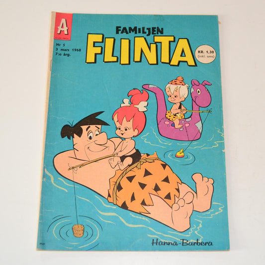 Familjen Flinta Nr 5 1968 #VG#