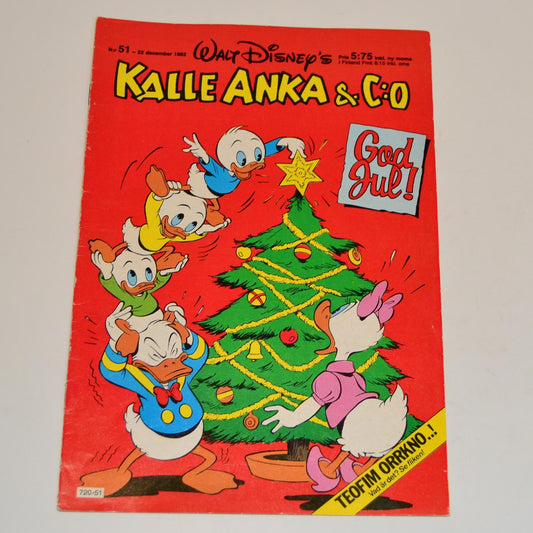 Donald Duck &amp; Co. No. 51 1982 #VG#