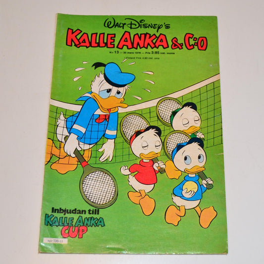 Kalle Anka & Co Nr 13 1978 #FN# + Disney