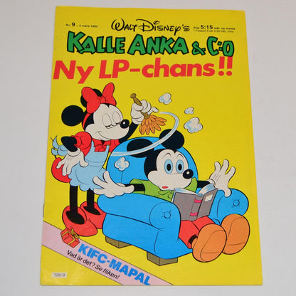 Kalle Anka & Co Nr 9 1982 #FN#