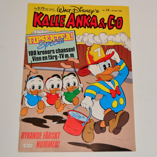 Kalle Anka & Co Nr 12 1985 #VF#