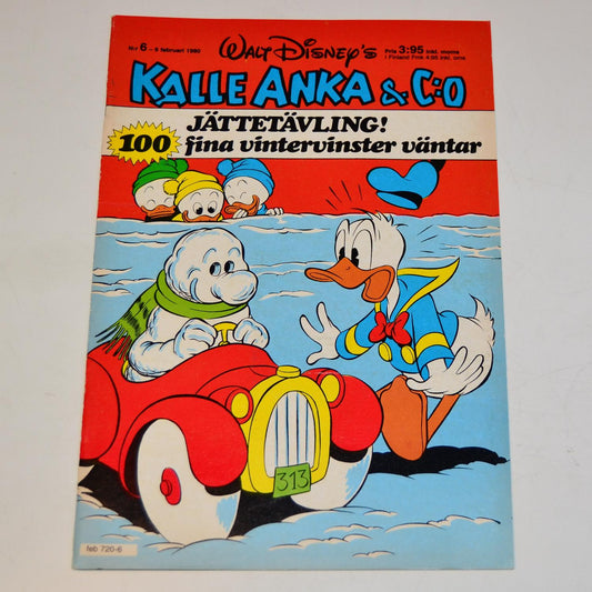 Donald Duck &amp; Co. No. 6 1980 #VF#