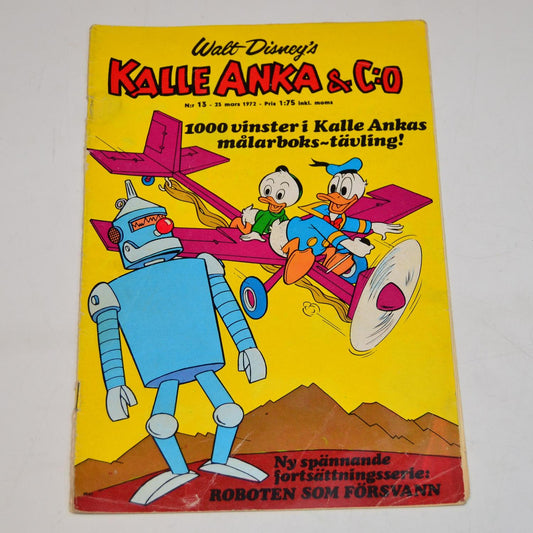Kalle Anka & Co Nr 13 1972 #VG#