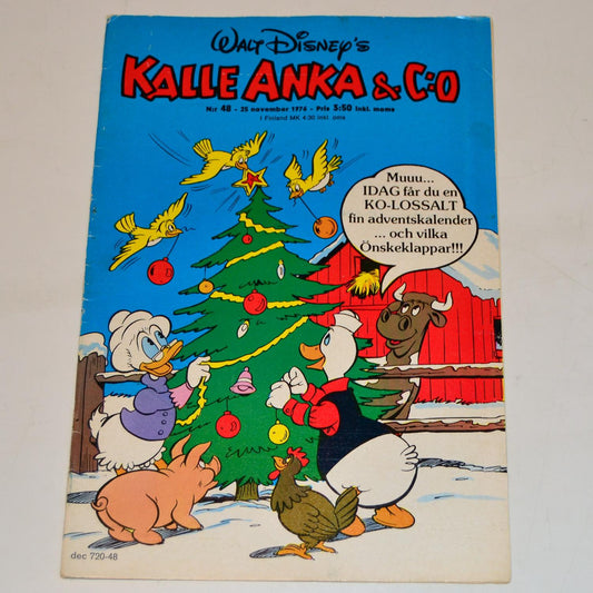 Kalle Anka & Co Nr 48 1976 #GD#