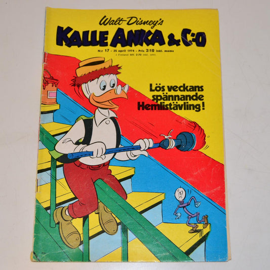 Donald Duck &amp; Co. No. 17 1974 #GD#