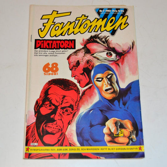 Fantomen Nr 7 1981 #VG#
