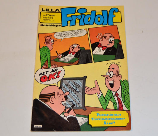 Lilla Fridolf Nr 20 1980 #VG#