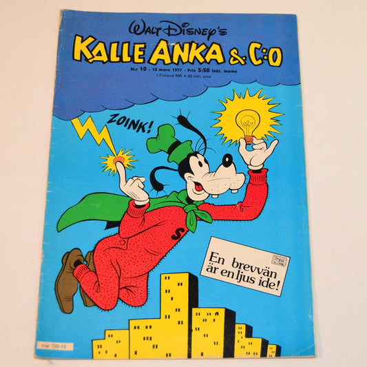 Kalle Anka & Co Nr 10 1977 #VG#