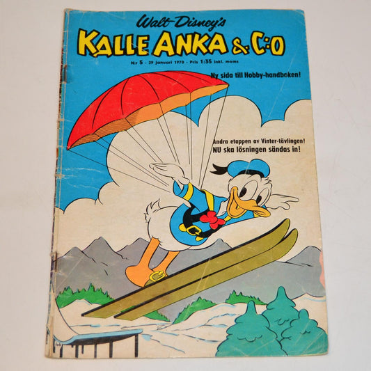 Kalle Anka & Co Nr 5 1970 #GD#
