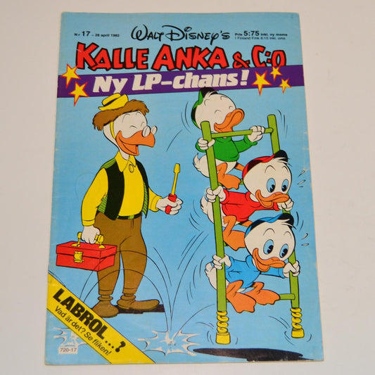 Donald Duck &amp; Co. No. 17 1982 #VG#