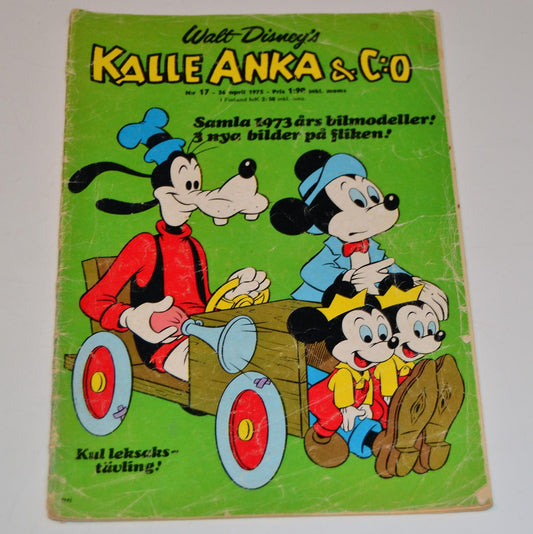 Donald Duck &amp; Co. No. 17 1973 #GD#