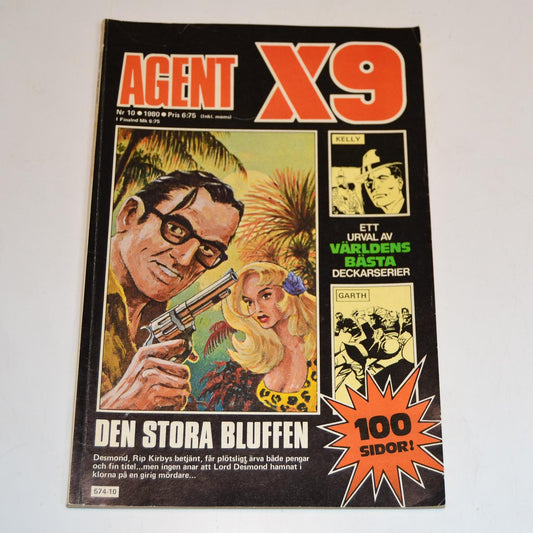 Agent X9 Nr 10 1980 #VG#