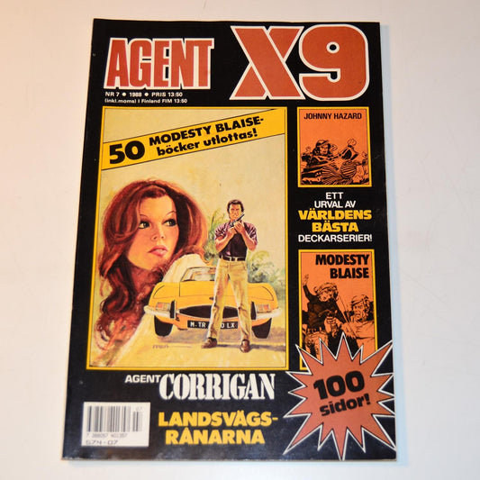 Agent X9 Nr 7 1988 #FN#