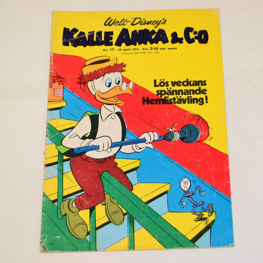 Donald Duck &amp; Co. No. 17 1974 #VG#