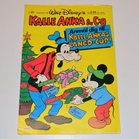 Donald Duck &amp; Co. No. 51 1981 #GD#