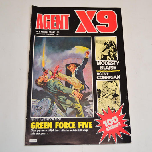 Agent X9 Nr 6 1986 #FN#