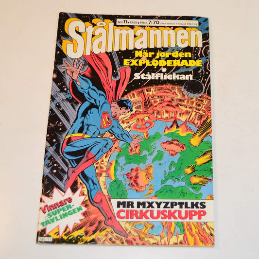 Stålmannen Nr 11 1985 #FN#