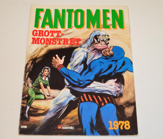 Fantomen - Grottmonstret Album 1978 #VG#