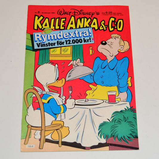 Kalle Anka & Co Nr 8 1984 #VF#