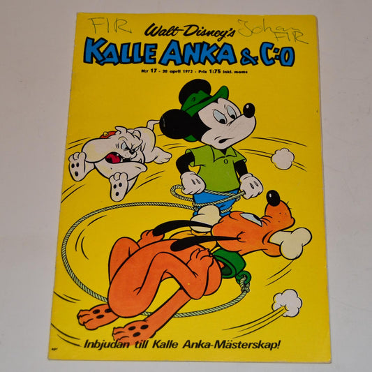 Donald Duck &amp; Co. No. 17 1972 #FR#