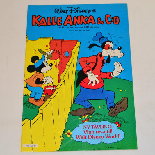 Donald Duck &amp; Co. No. 17 1978 #VF#