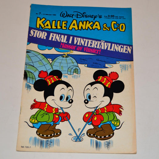 Kalle Anka & Co Nr 7 1980 #VG#