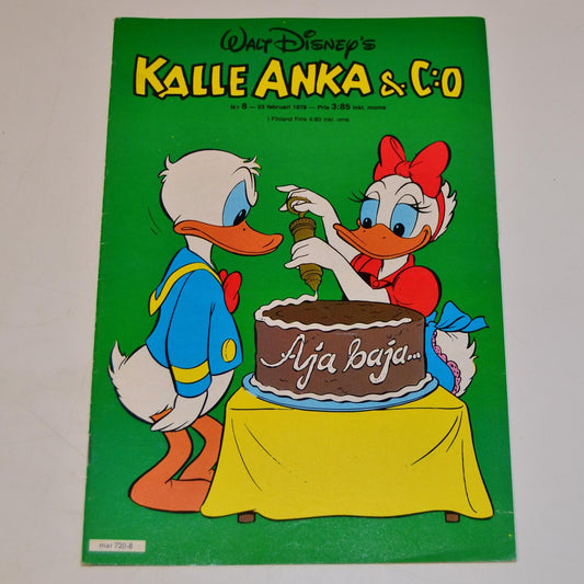 Kalle Anka & Co Nr 8 1978 #VF#