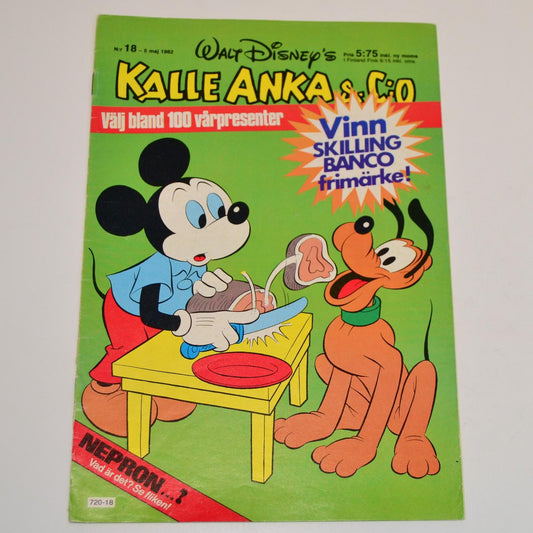 Donald Duck &amp; Co. No. 18 1982 #VG#