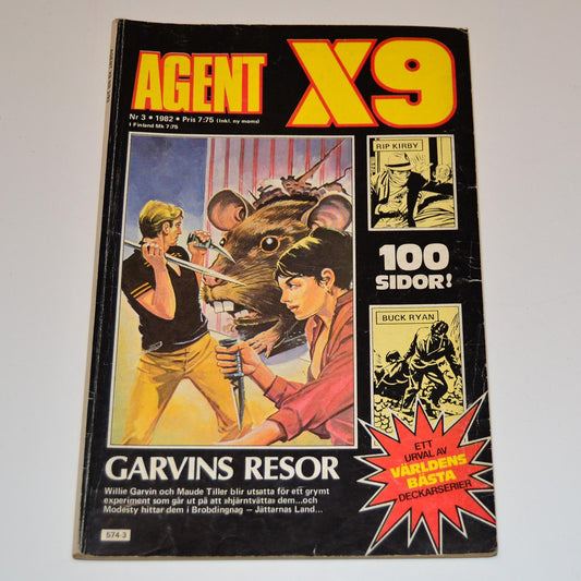 Agent X9 Nr 3 1982 #VG#