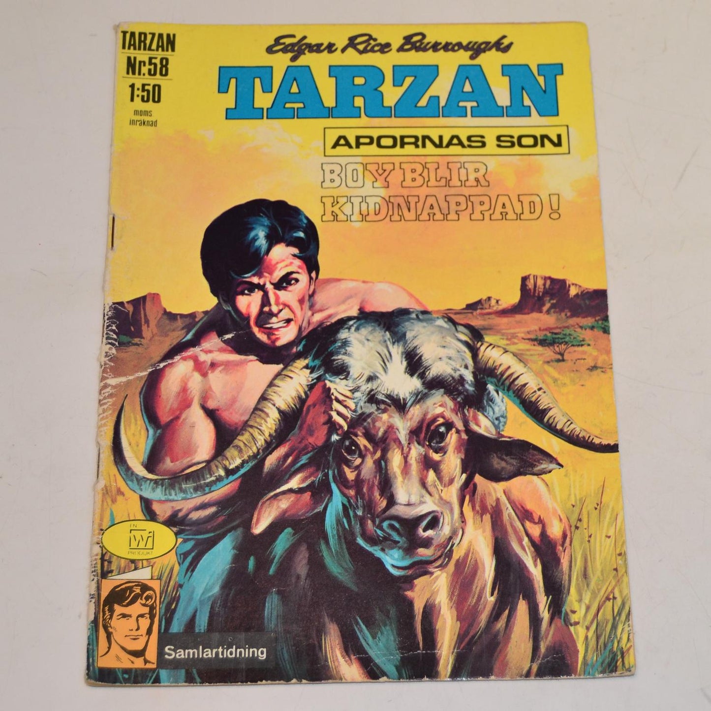 Tarzan - Apornas Son Nr 58 1970 #VG#