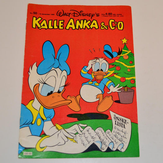Donald Duck &amp; Co. No. 50 1980 #FN#