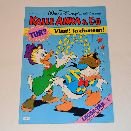 Kalle Anka & Co Nr 13 1982 #VF#