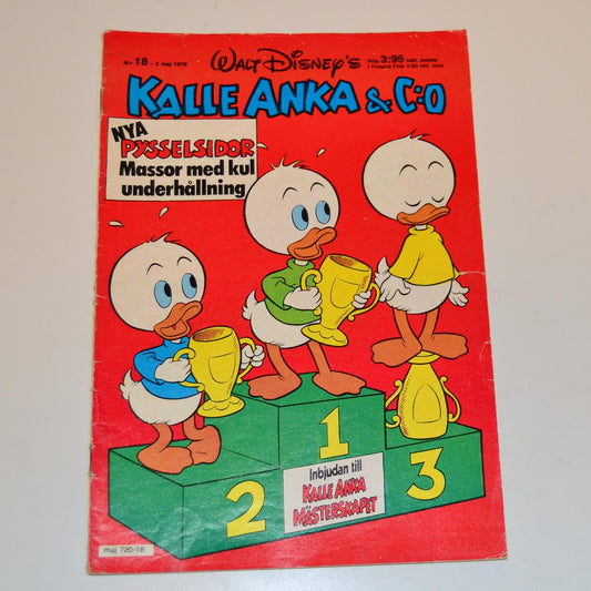Donald Duck &amp; Co. No. 18 1979 #VG#