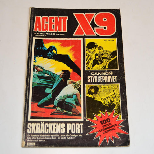 Agent X9 Nr 12 1977 #VG#