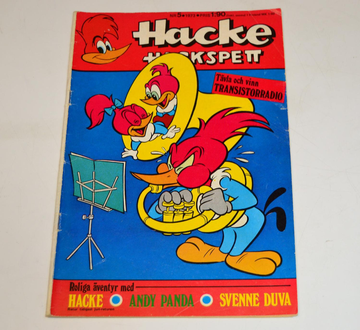 Hacke Hackspett Nr 5 1973 #VG#