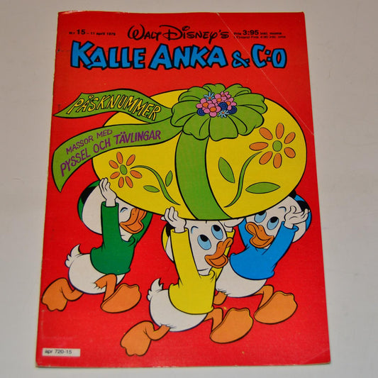 Kalle Anka & Co Nr 15 1979 #FN#