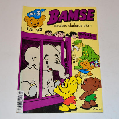 Bamse Nr 3 1992 #FN#